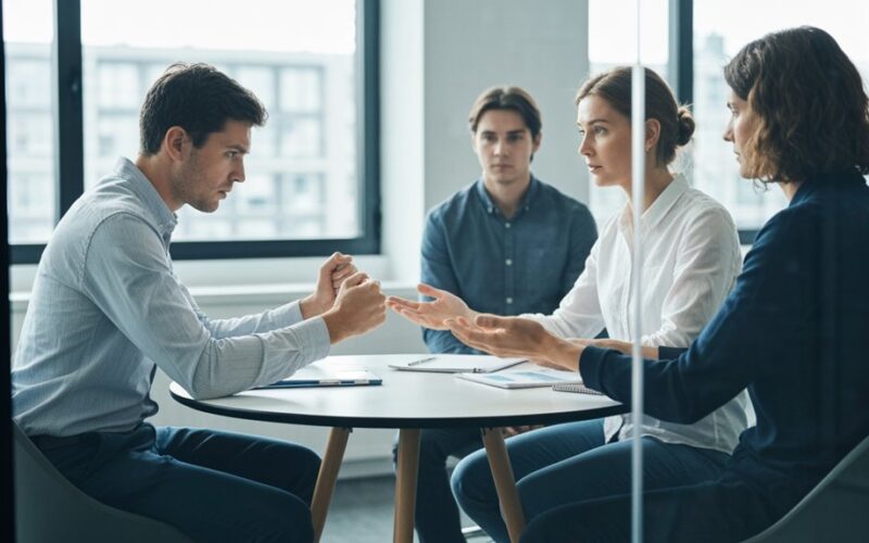 Deeskalierende Kommunikationsstrategien am Arbeitsplatz