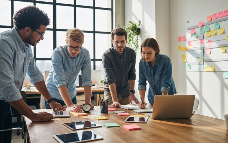 Verbesserung der Selbstorganisation von Teams