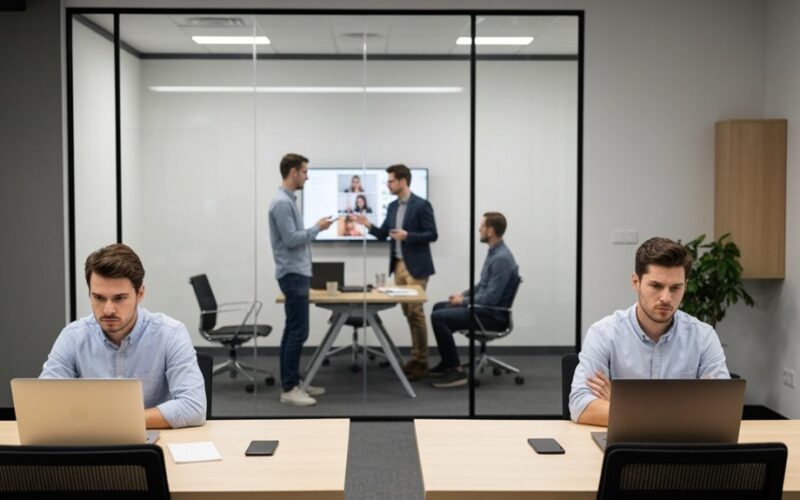 Herausforderungen in der Arbeitsplatzkommunikation entstehen